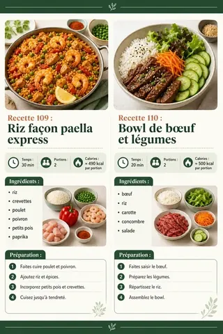 Page du guide : Pâtes et riz